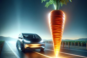 carrot and car